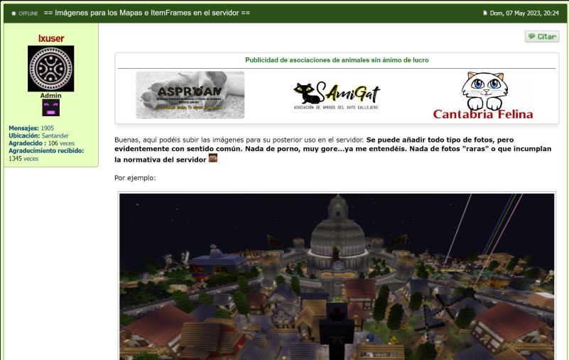 Foro, solo lo ven los no registrados como antiguamente la publi de google