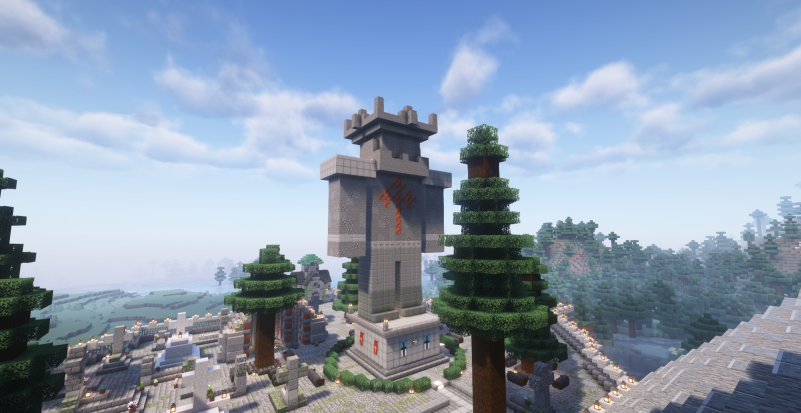 Vista de la sepultura del Rey Patroclo el Conquistador