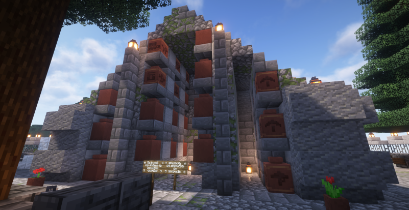 Columbario del Cementerio, para las cenizas