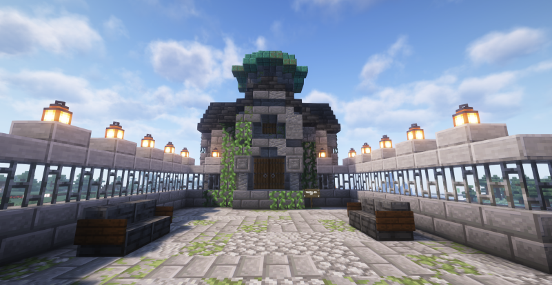 Vista Principal de la Cripta