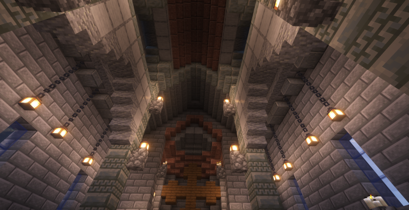 Vista de la Cruz Barroca