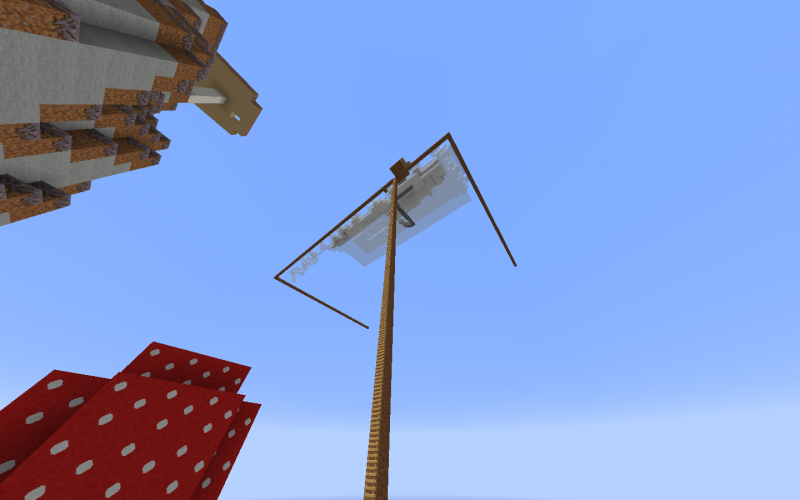 La base del templo se esta construyendo y avanzando