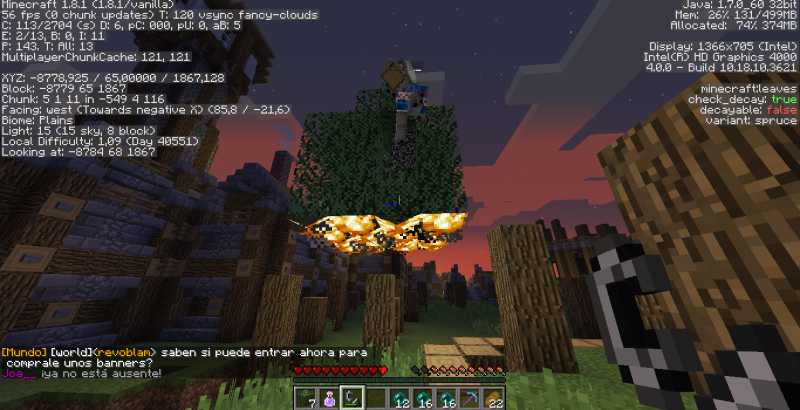 Casi, casi lo chamusco XD