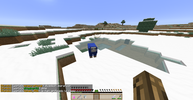 He visto yendo hasta hexion una oveja AZUL