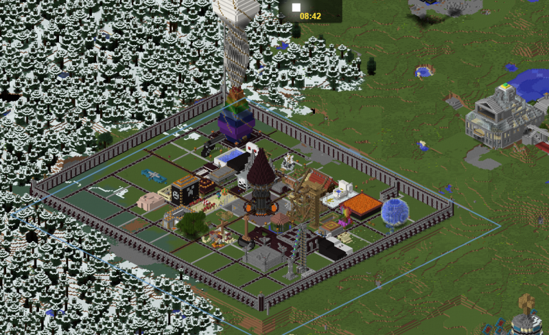 Como siempre, la torre de Menod no cabe XD