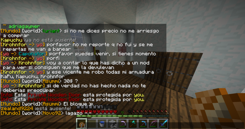 Conversacion con kronhfor