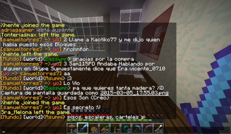 Coversacion con samueltorres07