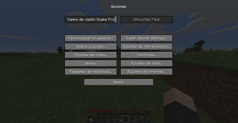 Nivel dificultad en Explo: Fácil