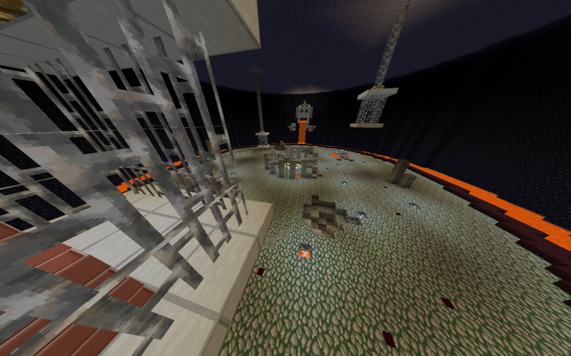 La visita desde la jaula de los muertos.