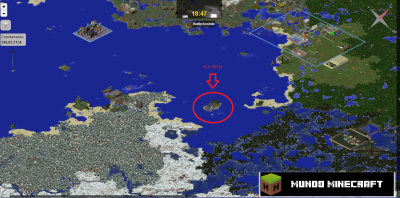 Esta es su situación en el Dynam Map