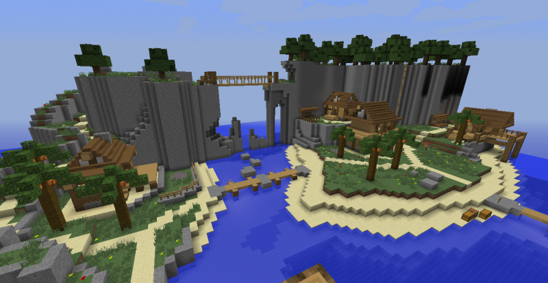 Otra toma general de la isla