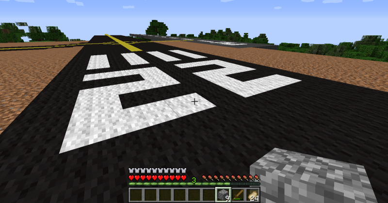 Pista 22 para aviones comerciales y pista 2 para aviones pequeños