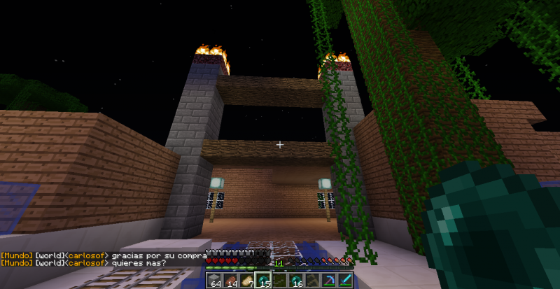 Las puertas del Parque y la estación de tren(en construcción)