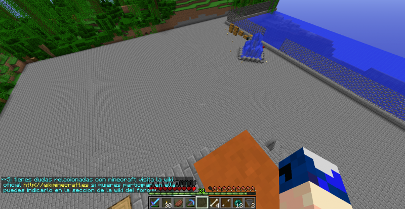 Zona para el centro de visitantes