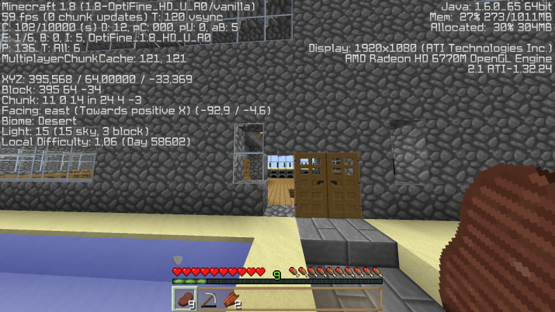 Se puede ver como han entrado en la casa.