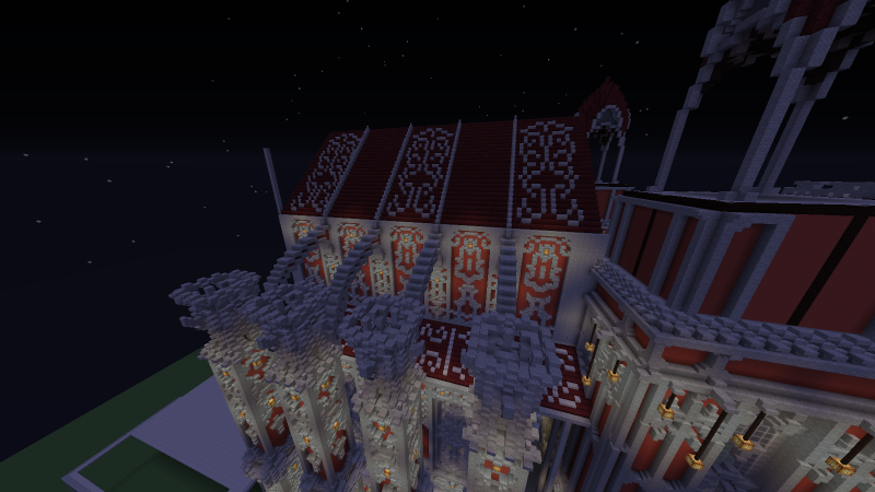 Las zonas sin patrones en el tejado llevarán uno distinto