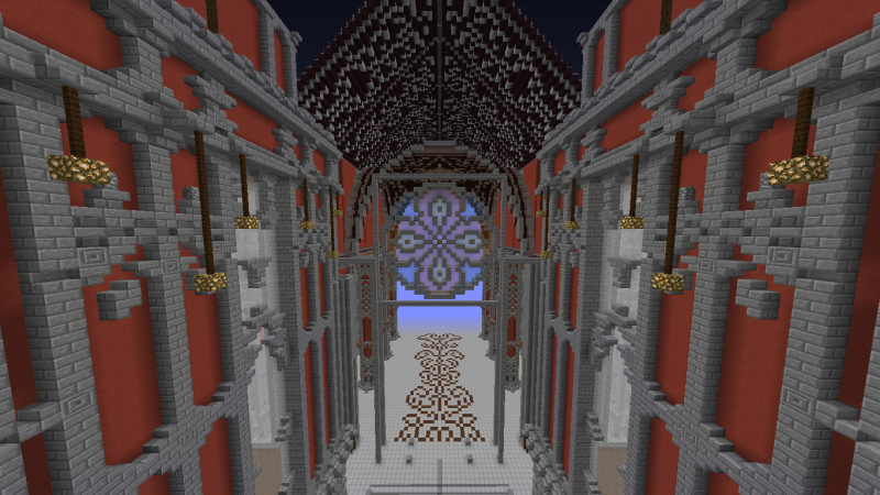 Rosetón de la puerta principal