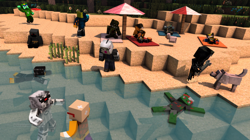 un dia en la playita