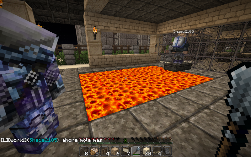 Aqui shade haciendo de las suyas xD