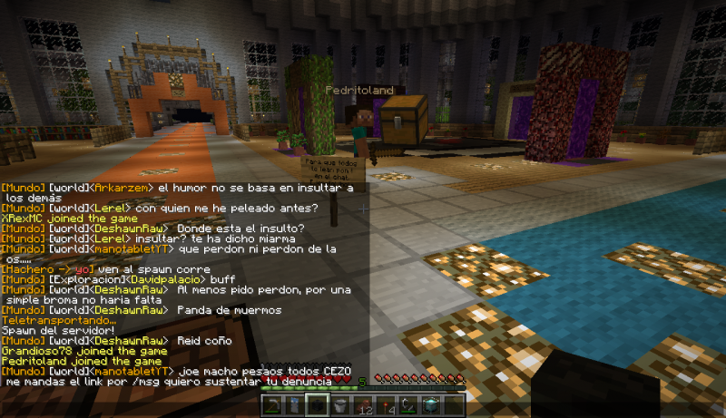 en la primera dice una palabrota