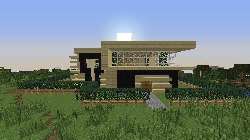 Esta es la parte exterior: