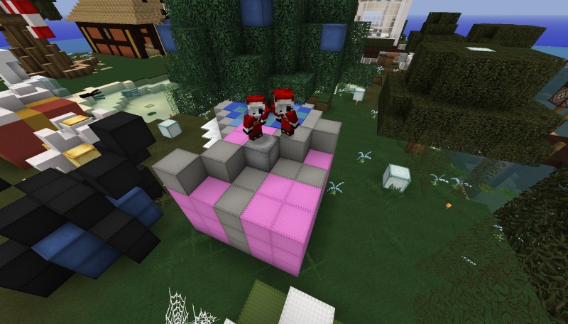 Aqui MaR9 y MaR9 preparándose para navidad