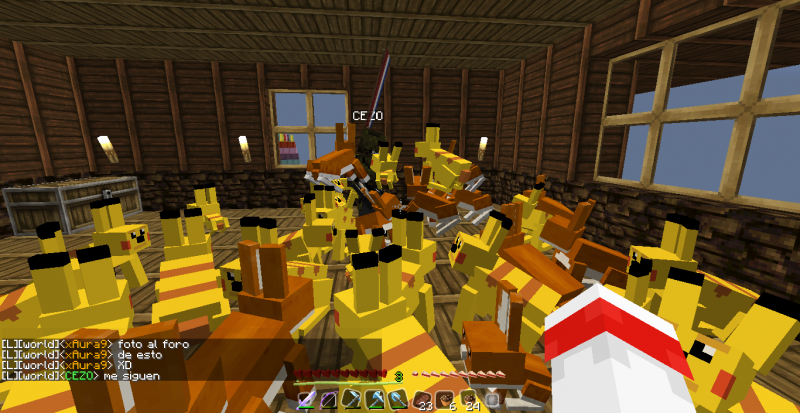 Cezo siendo acosado...