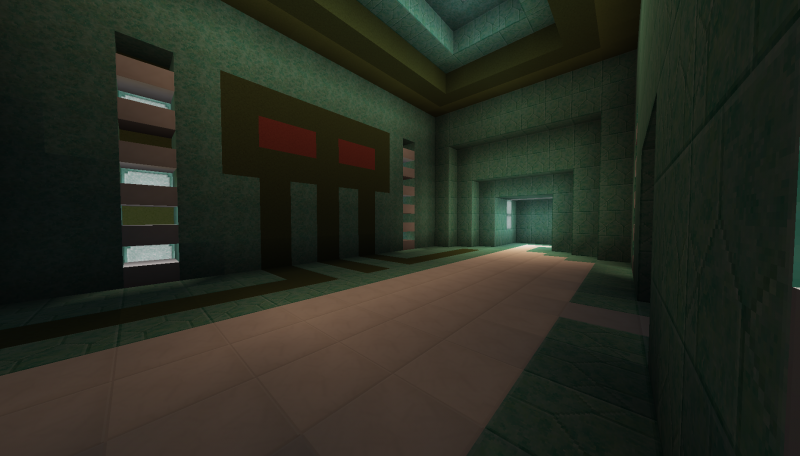 Salas interiores del templo