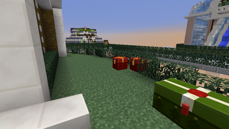 Pequeña zona para cofres de empleos.