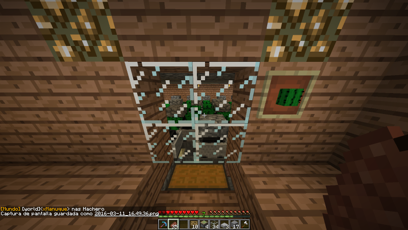 Granja completamente automática de cactus, salen a punta pala