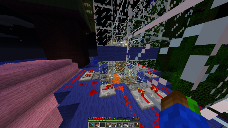 granja de conejos, fea, pero efectiva.