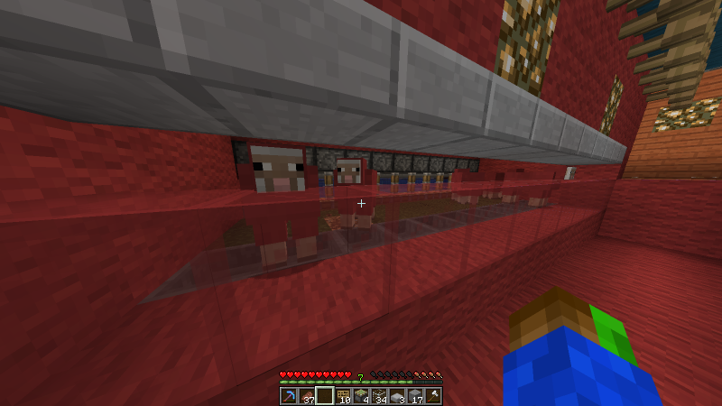 sistema sencillos y muy comodo, solo hay que esquilar, lo recoje todo las tolvas, idea de Redkero