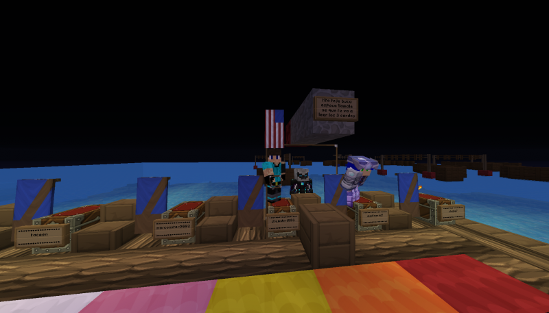 Teje en la Agilbarca, con Naser.