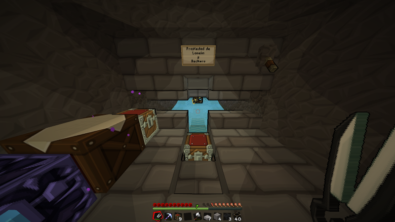 Spawners de arañas para matarlas y recojer todo sin tenerte que mover, Fabricado por Redkero.