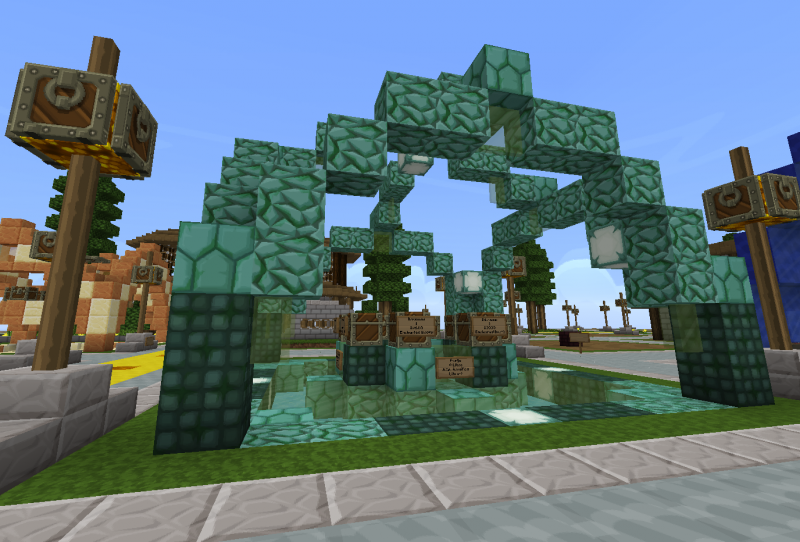 Localizado mirando atrás segun llegas al warp