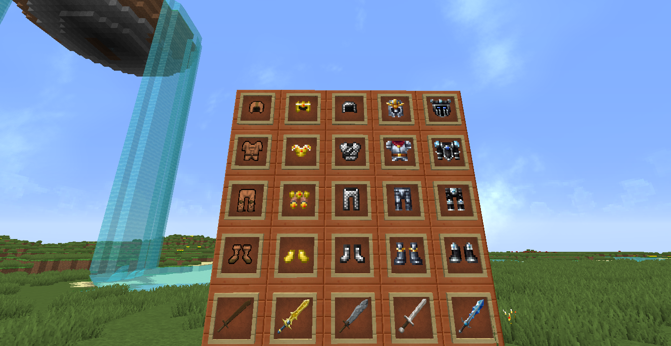 Espadas y Armaduras (posiblemente temporales)