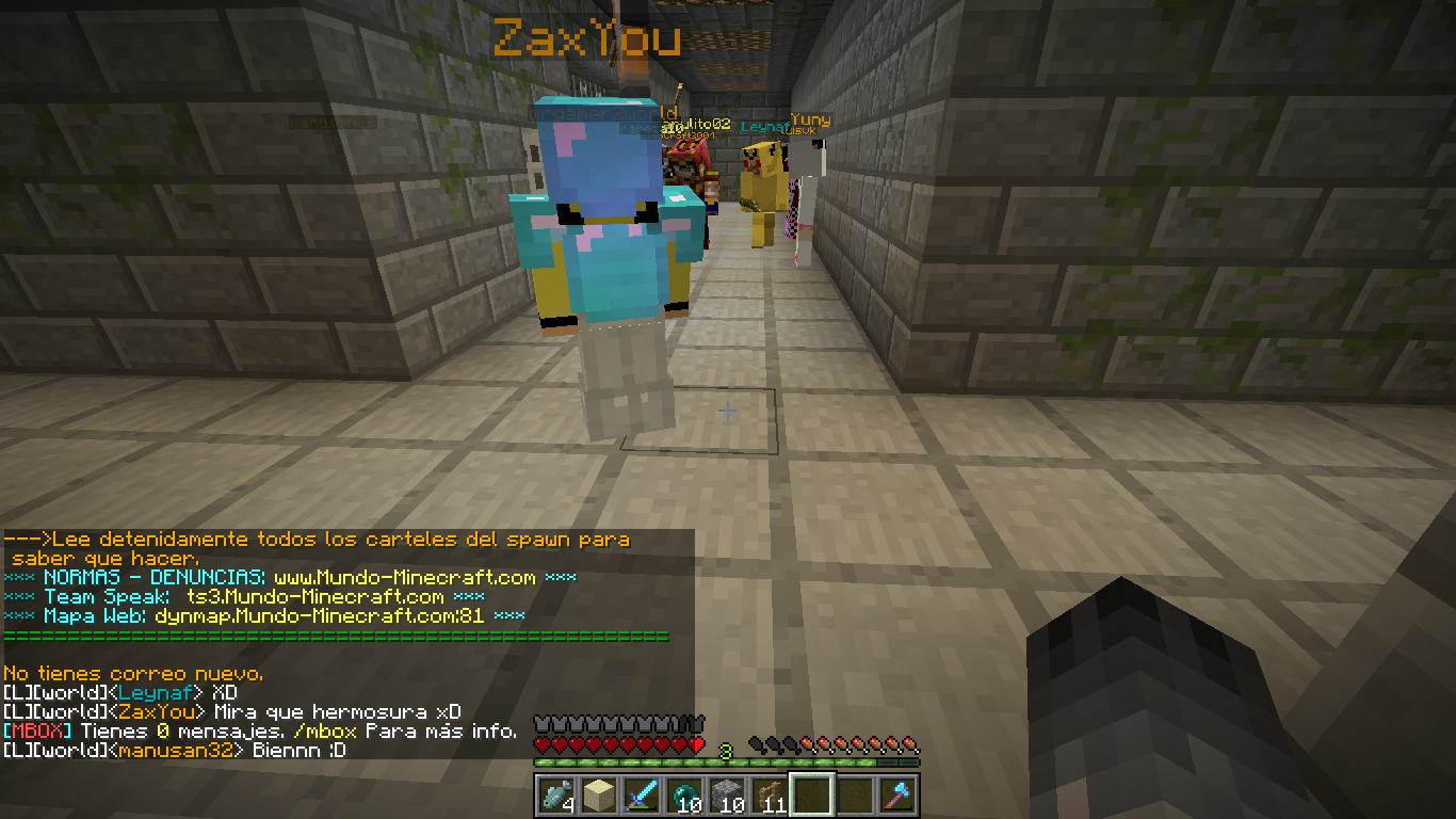 Fiesta con Leynaf en la cárcel tras encarcelar a un par de usuarios