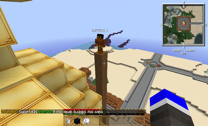 Aun sin poderes seguías construyendo xDD