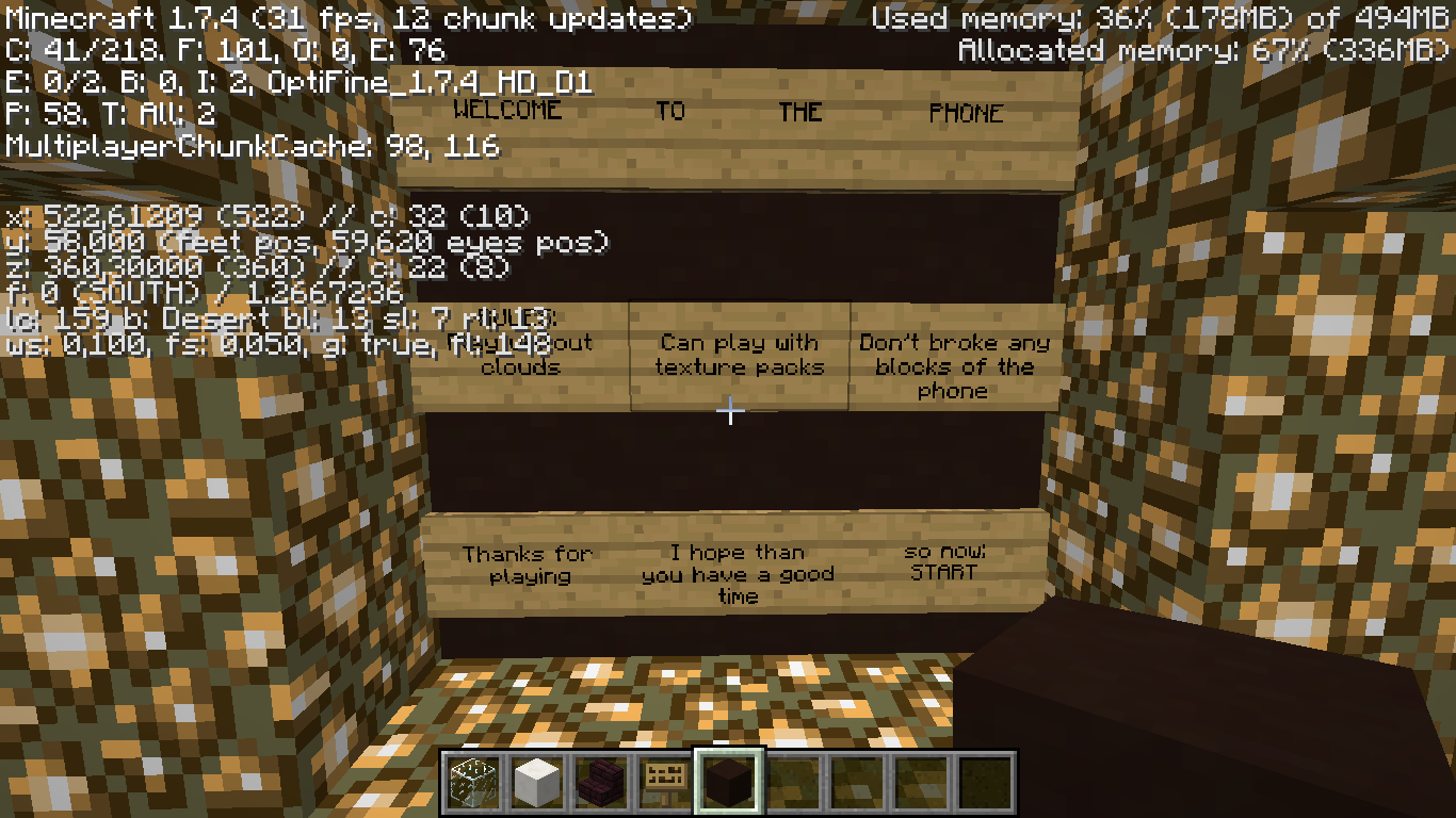 las coordenadas ''originales''