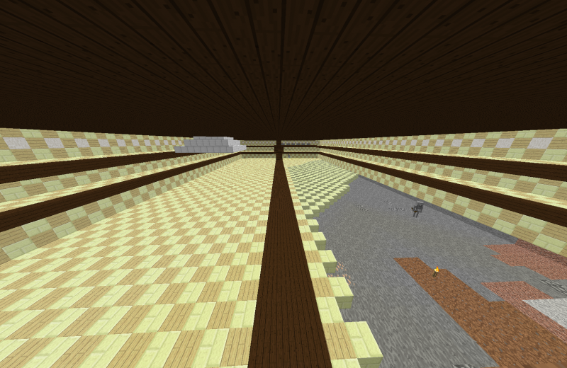 Una vista frontal del teatro