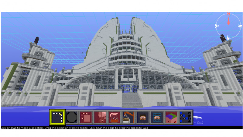 Imagen desde el McEdit.