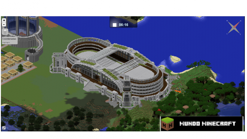 Este es en el mapa dinámico de día.