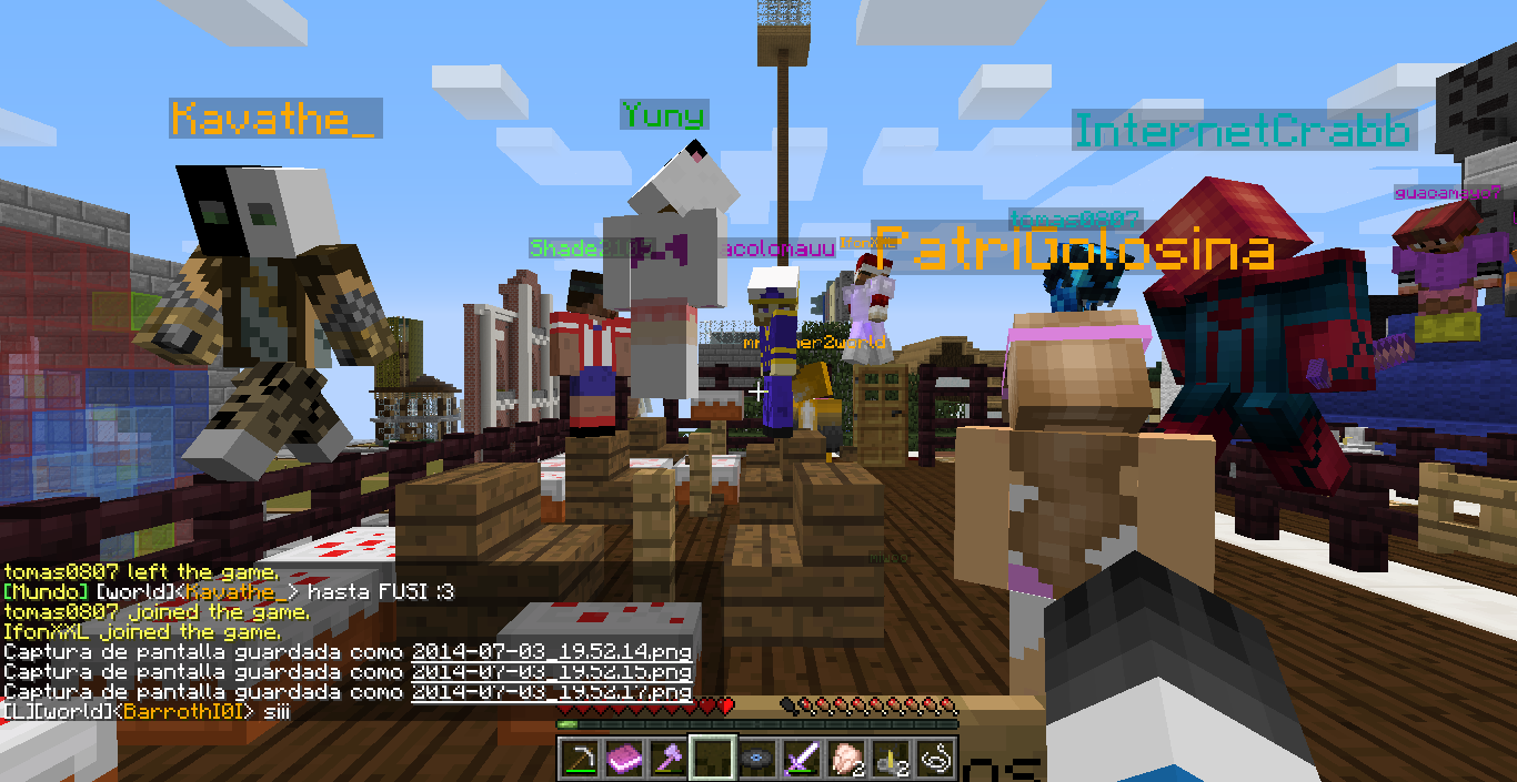 Mucha gente como véis