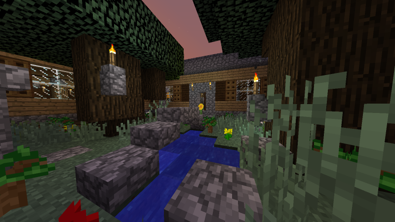 Jardín elemental para reflexión ^^