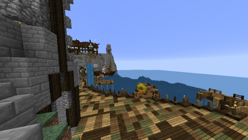 El gran puerto, pronto habrá barcos y galeras de guerra..