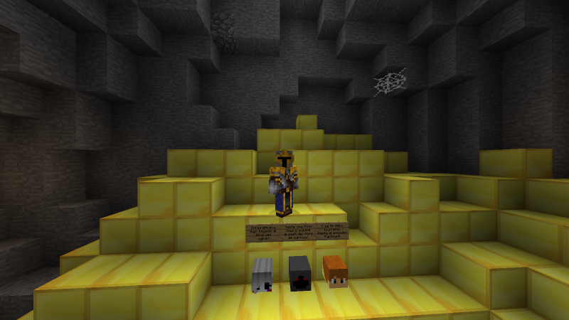 El caballero esta donde debe; en un lugar que vale la pena proteger...