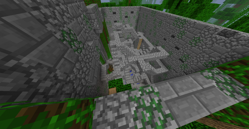 con las textures de minecraft normales