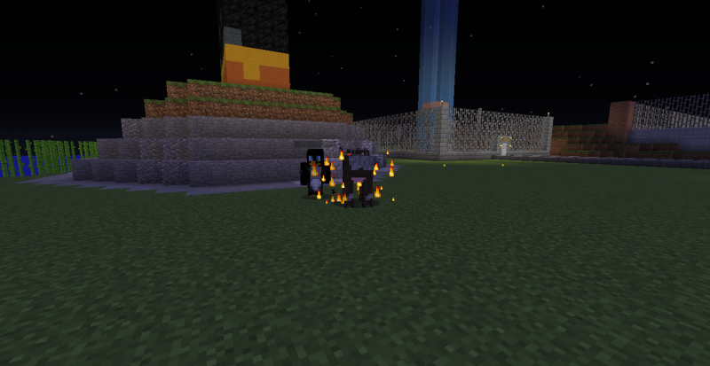 Posando con la vaca (al revés xD )