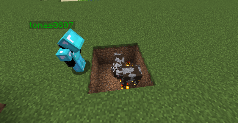 Tomas intenta reproducir su nueva especie