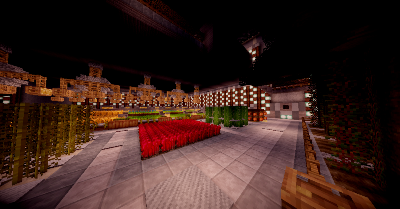 Las nuevas granjas del cual se quitaron las paredes de lava...